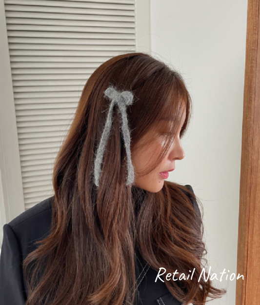 Knit Ribbon Pin