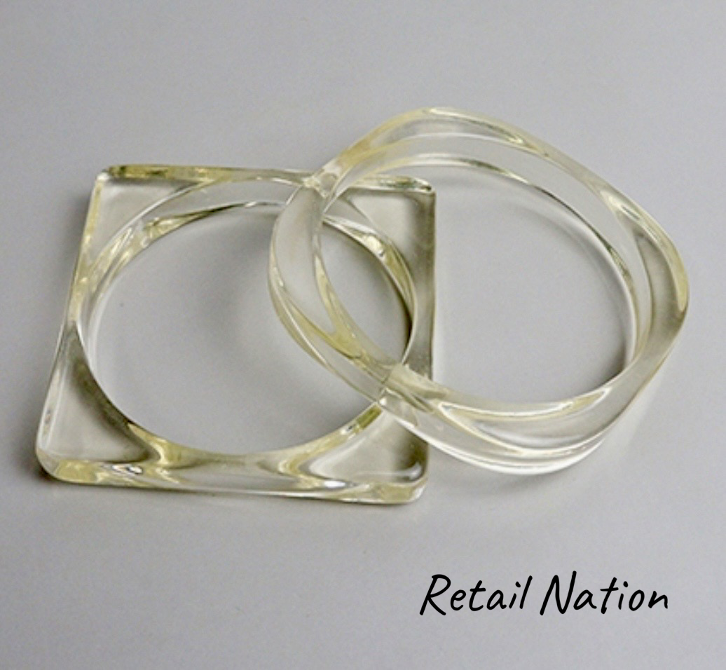 Acrylic Special-Shaped Bracelet Collection