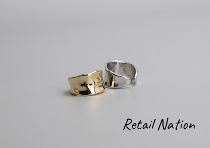 Bold Wave Ring