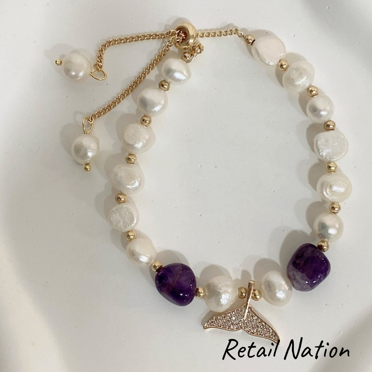 Lovely Mermaid Pearl Bracelet